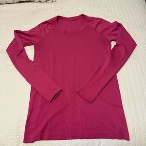 Lululemon Pink Swiftly Tech Long-Sleeve Shirt 2.0
Hip Length size 8